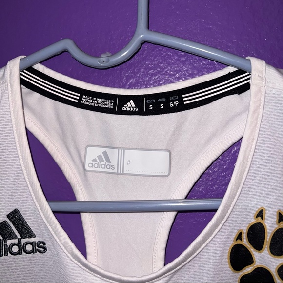 Adidas White Paw Print - Tank Top - Picture 3 of 4
